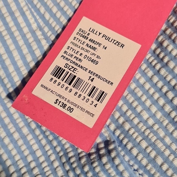 Lilly Pulitzer Pleated Priska Skort NWT Size 14 - Picture 7 of 10